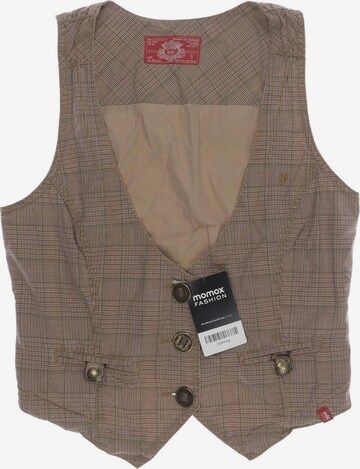 ESPRIT Vest in S in Beige: front