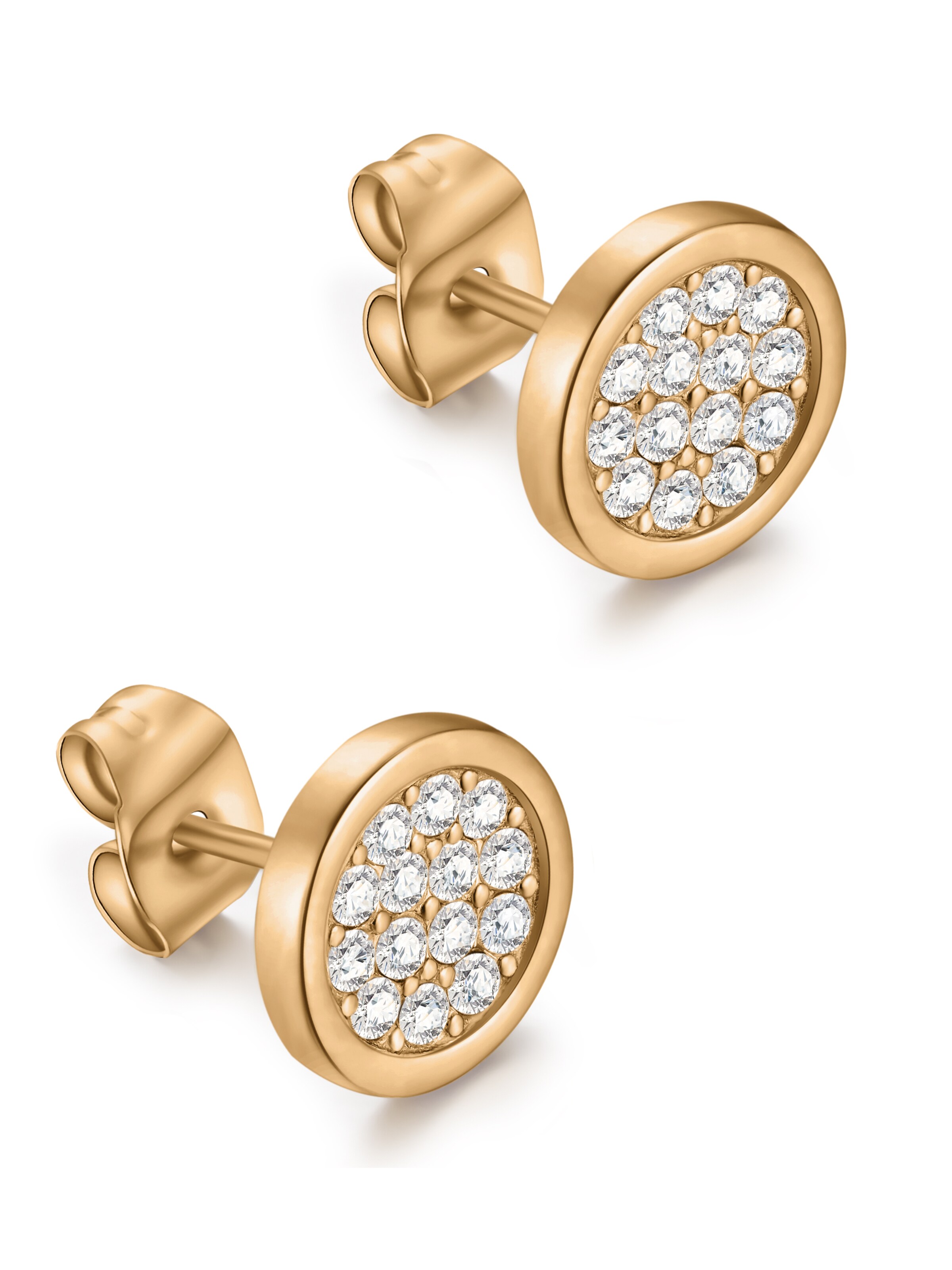 day berlin Earrings 'Duo' in Gold