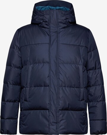 Esprit Collection Winterjas in Blauw: voorkant