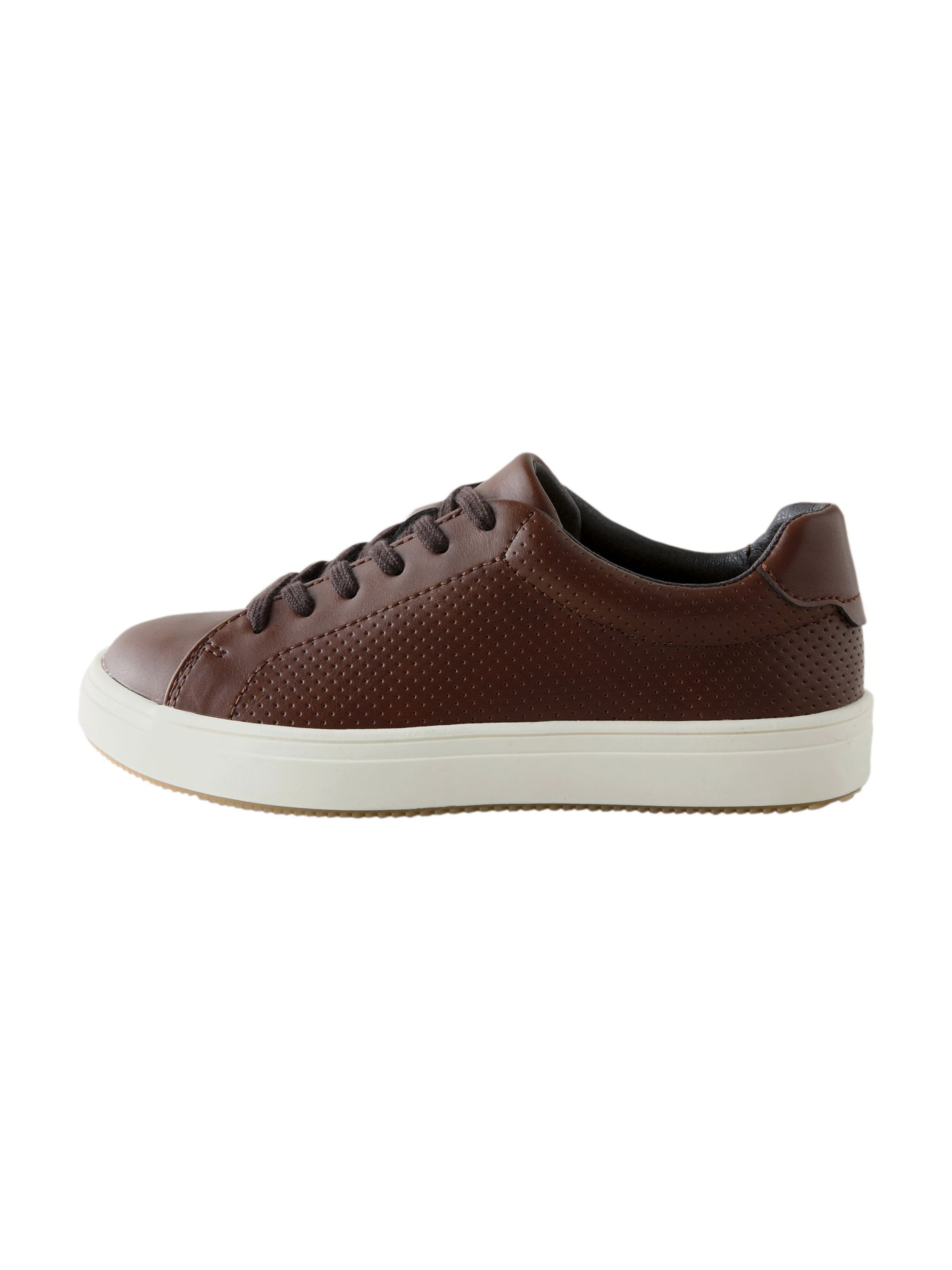 Next Sneakers in Bruin: voorkant