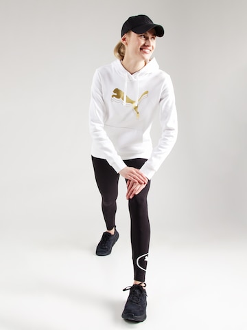 PUMASweater majica 'Ess Mettalic' - bijela boja