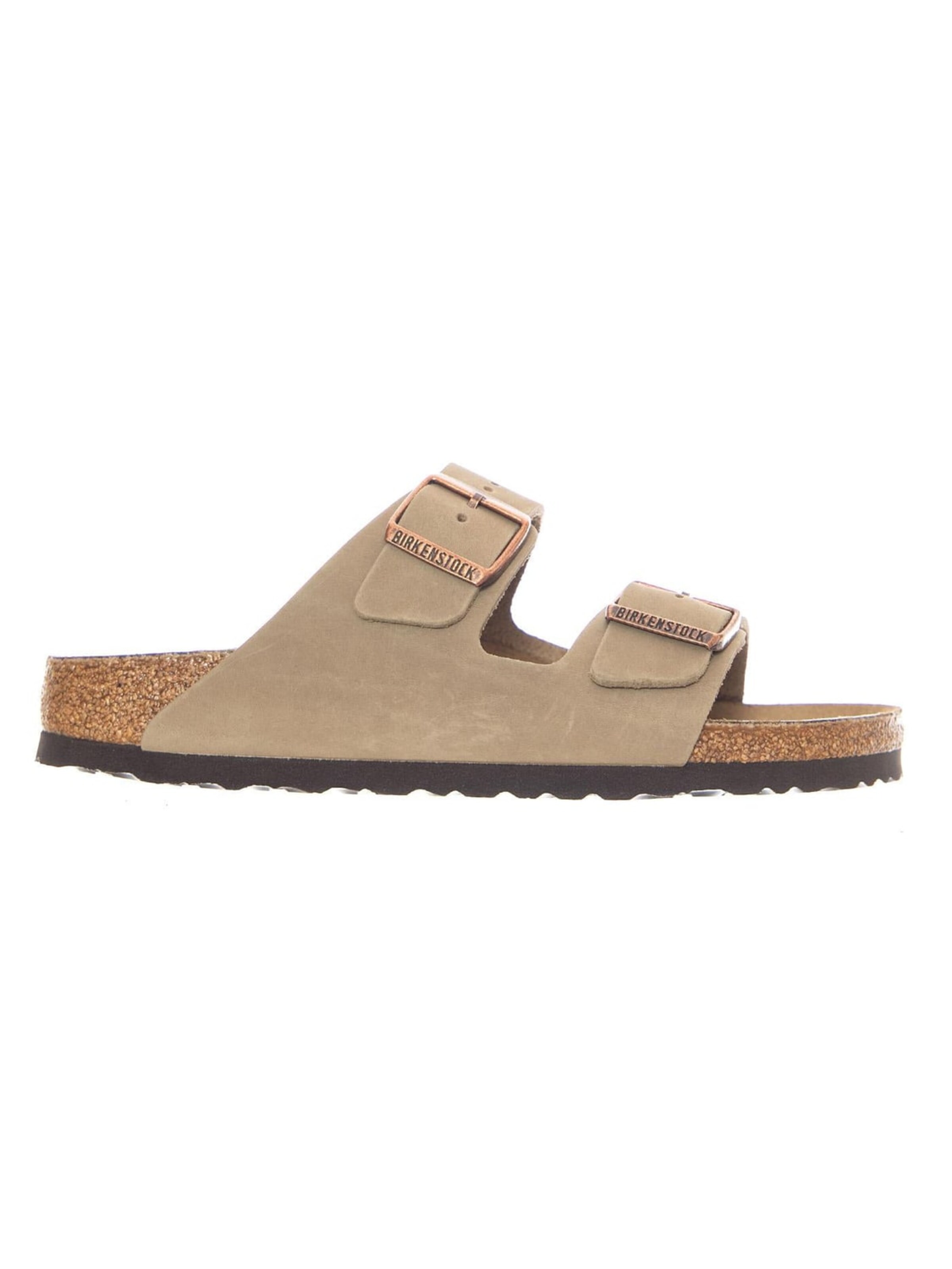 BIRKENSTOCK Sandały 'Arizona Oiled Leather Narrow Fit Tobacco Brown' w kolorze brązowy