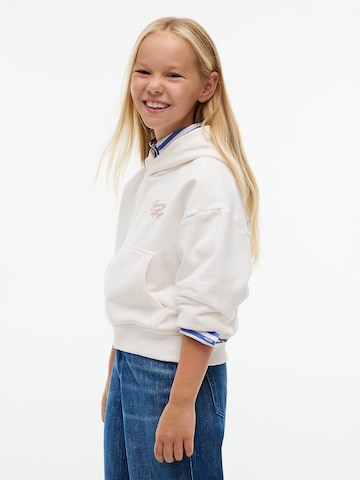 TOMMY HILFIGER Sweatshirt in Wit: voorkant