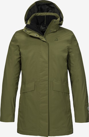 Veste outdoor Schöffel en vert : devant