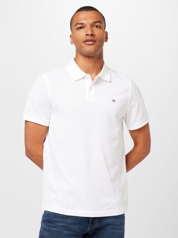 T-Shirt GANT en blanc : devant