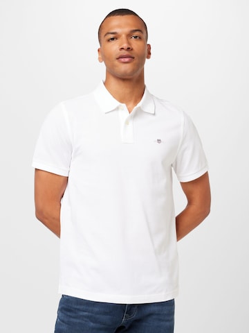 GANT - Camiseta en blanco: frente