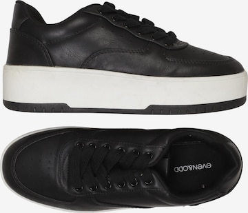 even&odd Sneaker 37 in Schwarz: Vorderseite
