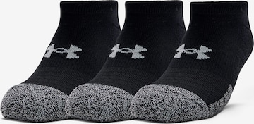 UNDER ARMOUR Athletic Socks in Black: front