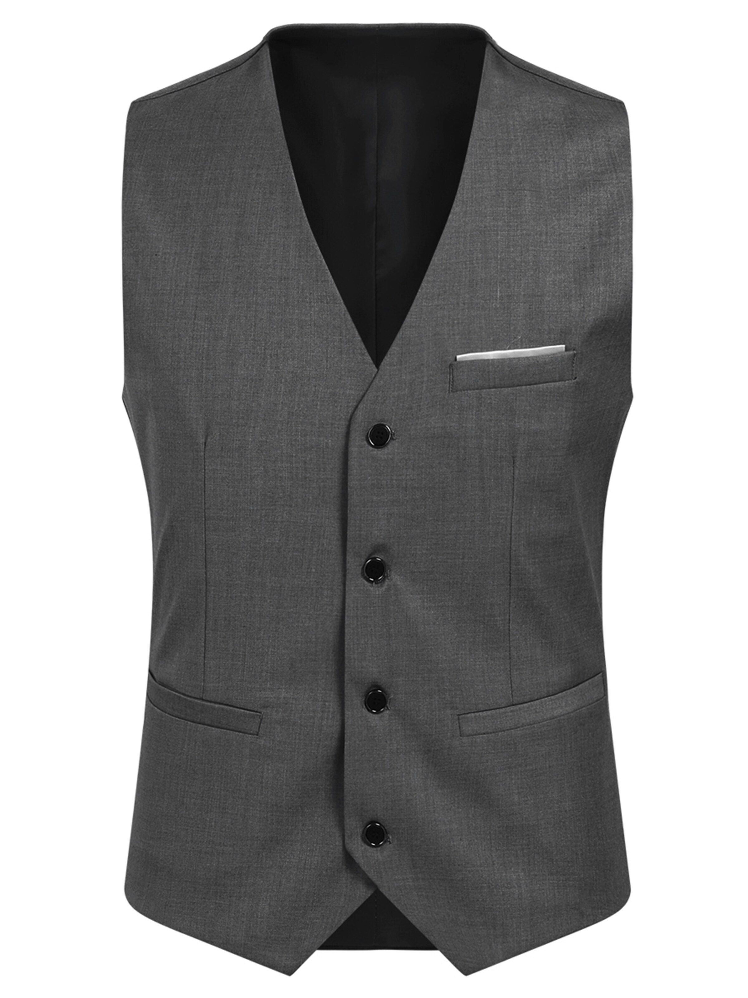YOUTHUP Slim fit Suit 'Drittel' in Grey