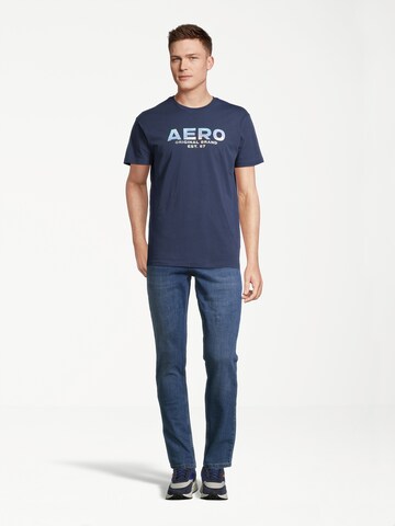 AÉROPOSTALE T-shirt i blå