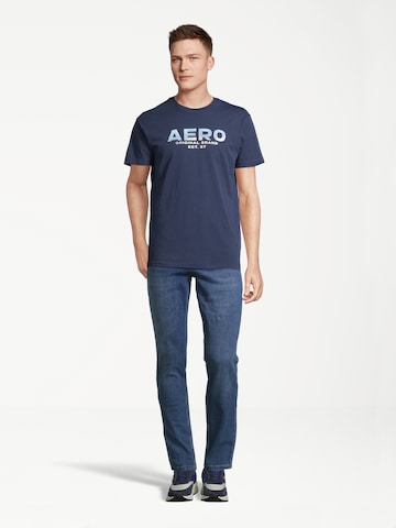 AÉROPOSTALE Shirt in Blauw