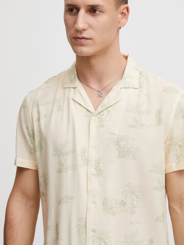BLEND Regular fit Button Up Shirt in Beige