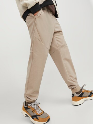 JACK & JONES Tapered Broek in Beige