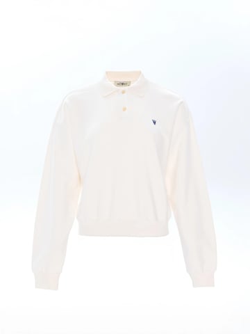 NOWIHT Sweatshirt 'Morwenna' in Wit: voorkant