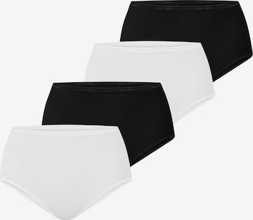 Slip ' Bio-Baumwolle ' Nur Die en noir : devant