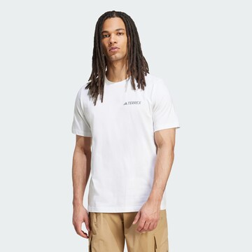 ADIDAS TERREX Performance shirt in White