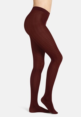 camano Tights 'Pepita' in Red: front