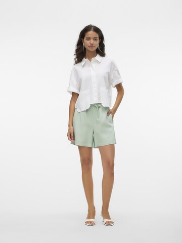 VERO MODA Loosefit Broek 'VMCarmen' in Groen
