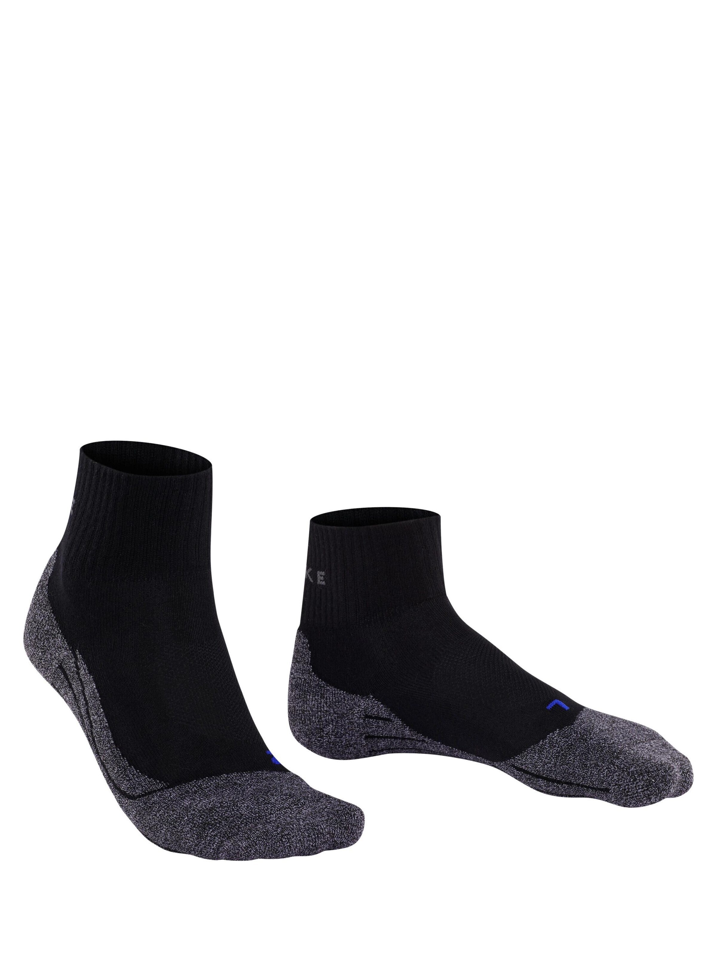FALKE Athletic Socks 'TK2 Explore Cool Short' in Black