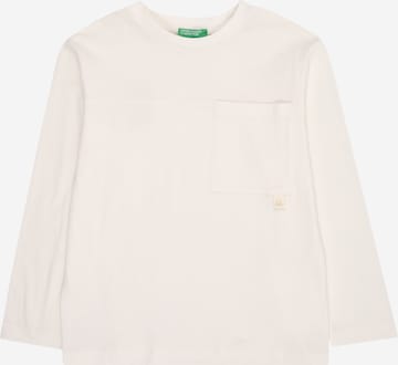 UNITED COLORS OF BENETTON Shirt in Weiß: Vorderseite