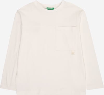 Tricou UNITED COLORS OF BENETTON pe alb murdar, Vizualizare produs