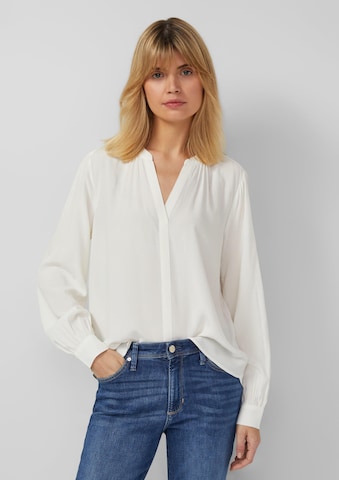 Chemisier s.Oliver en blanc : devant