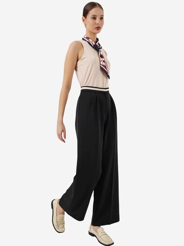 Wide leg Pantaloni di Bigdart in nero