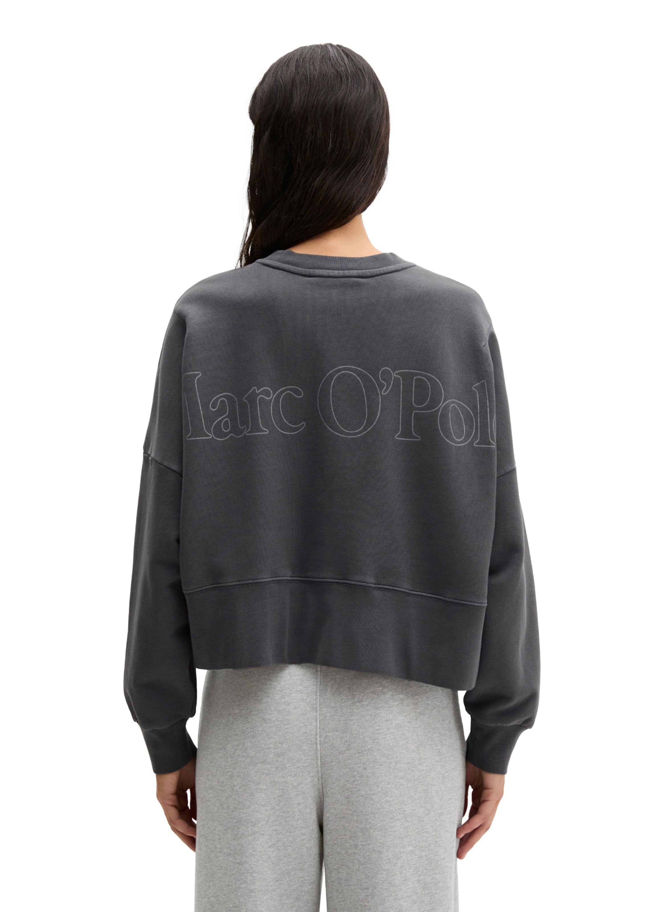 Marc O'Polo Sweatshirt in Grau: Vorderseite