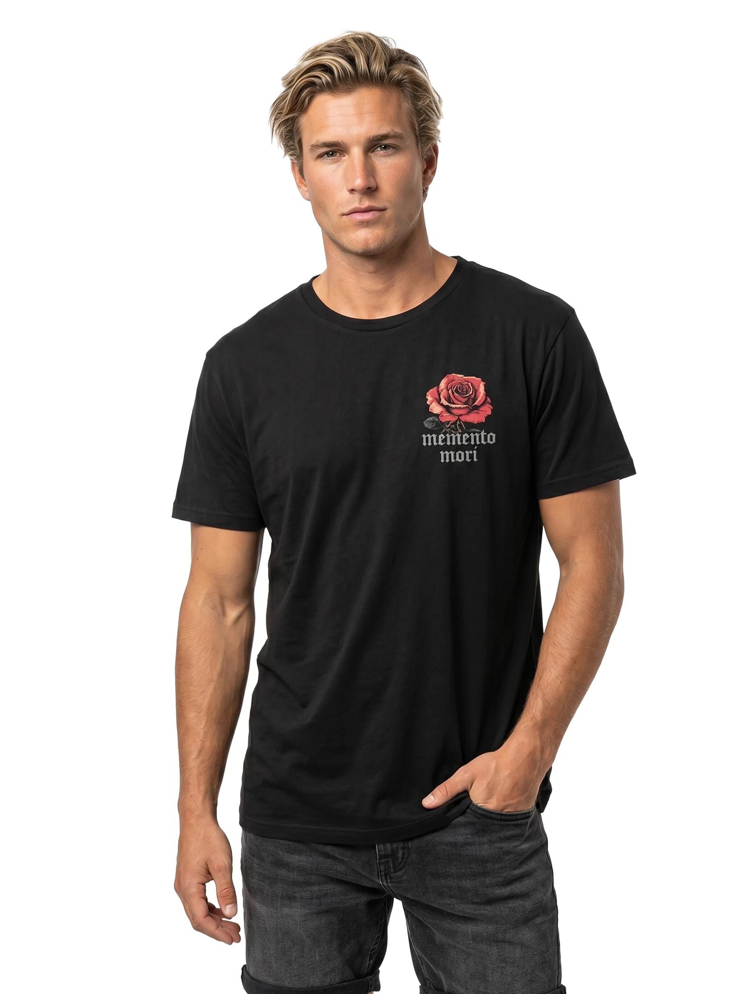MAKAYA Shirt 'Memento' in Black