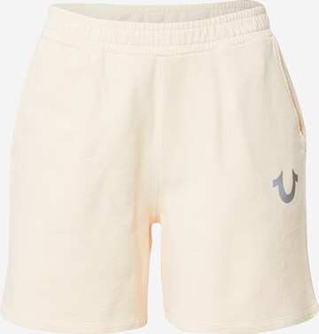 True Religion Regular Shorts 'PALE' in Pink: predná strana