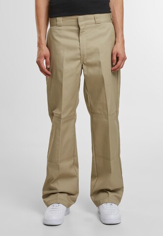 DICKIES Loose fit Pleated Pants '874 Work' in Brown: front