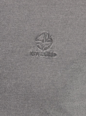 Key Largo T-Shirt 'MT METROPOL' in Grau