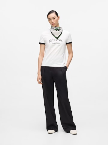 Karl Lagerfeld - Camiseta 'CÃ´te D'Azur' en blanco