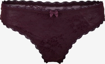 SugarShape Thong 'Sienna' in Purple: front