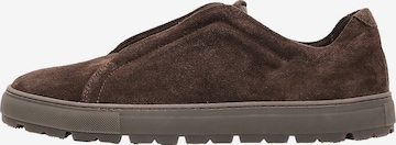 Copenhagen Studios - Zapatillas sin cordones '124' en marrón: frente