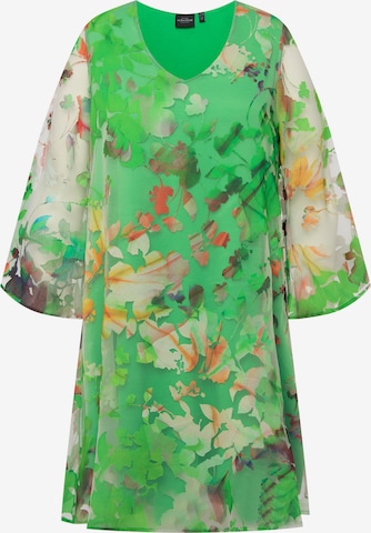 Ulla Popken Cocktail Dress in Green: front