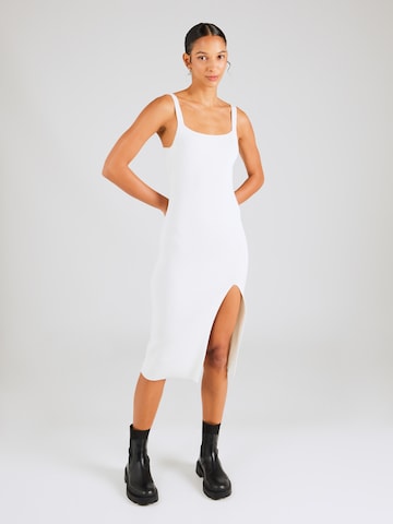 HOLLISTER Dress in White: front
