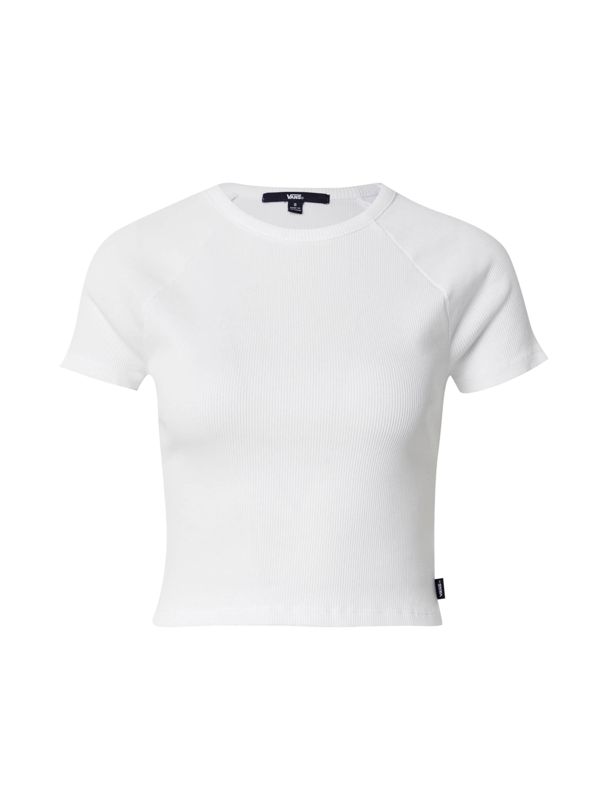 T-shirt VANS en blanc : devant