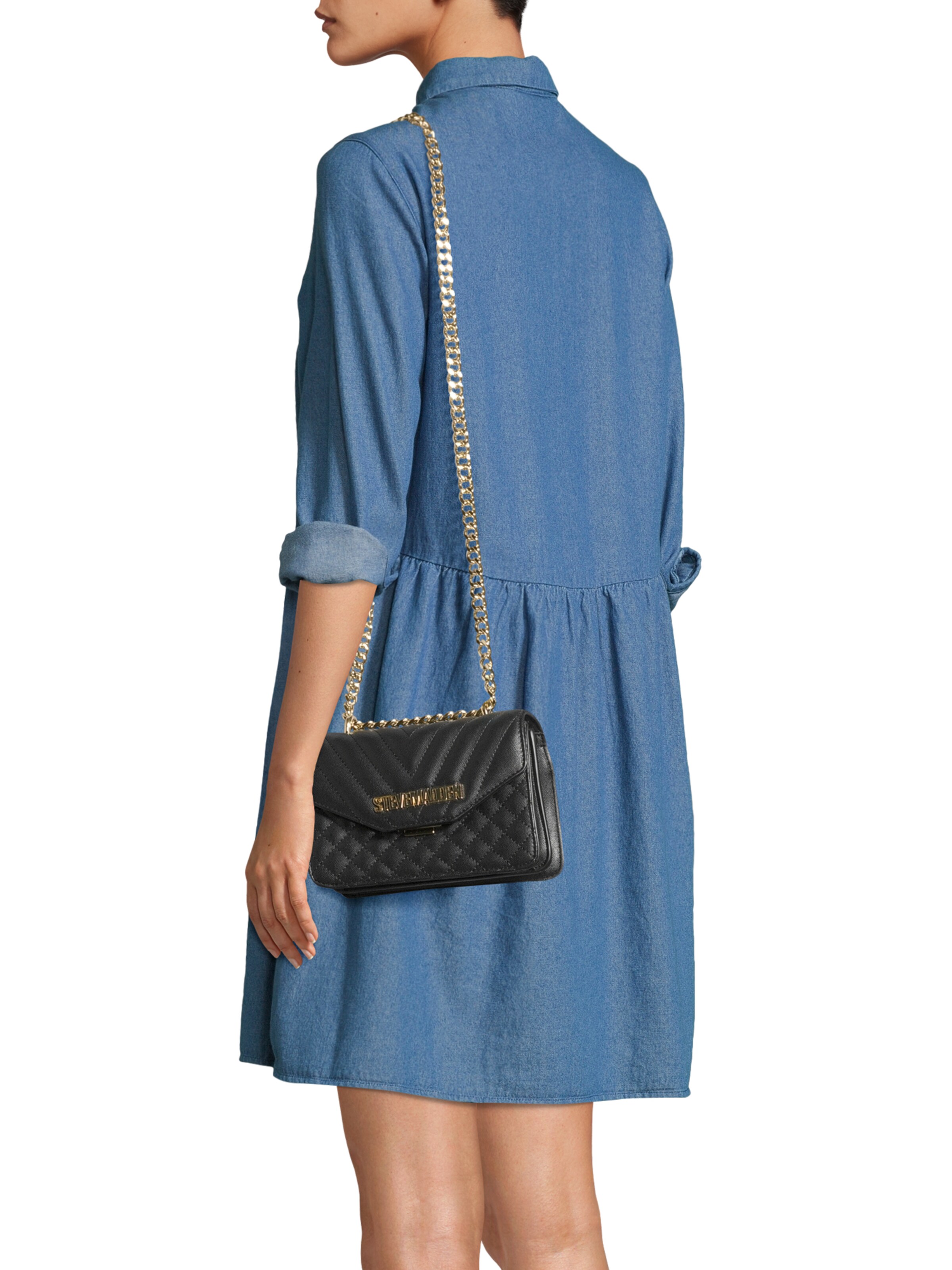 STEVE MADDEN Чанта с презрамки 'Bstake-2' в черно: отпред