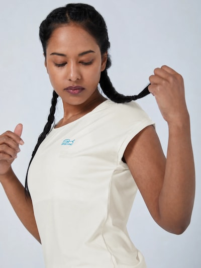 SPORTKIND Performance shirt 'Loose Fit' in XS in Off white, Item view