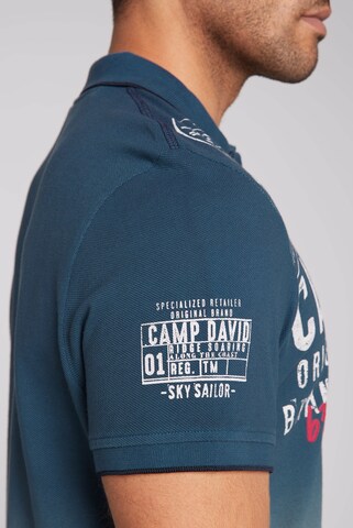 CAMP DAVID Shirt in Blue