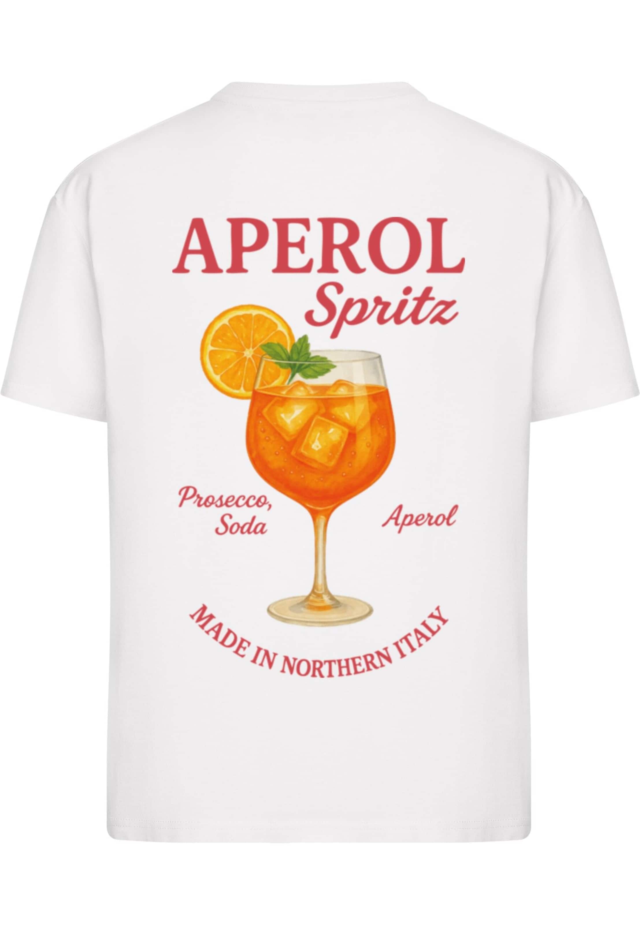 T-shirt ' Aperol Spritz' Merchcode en blanc