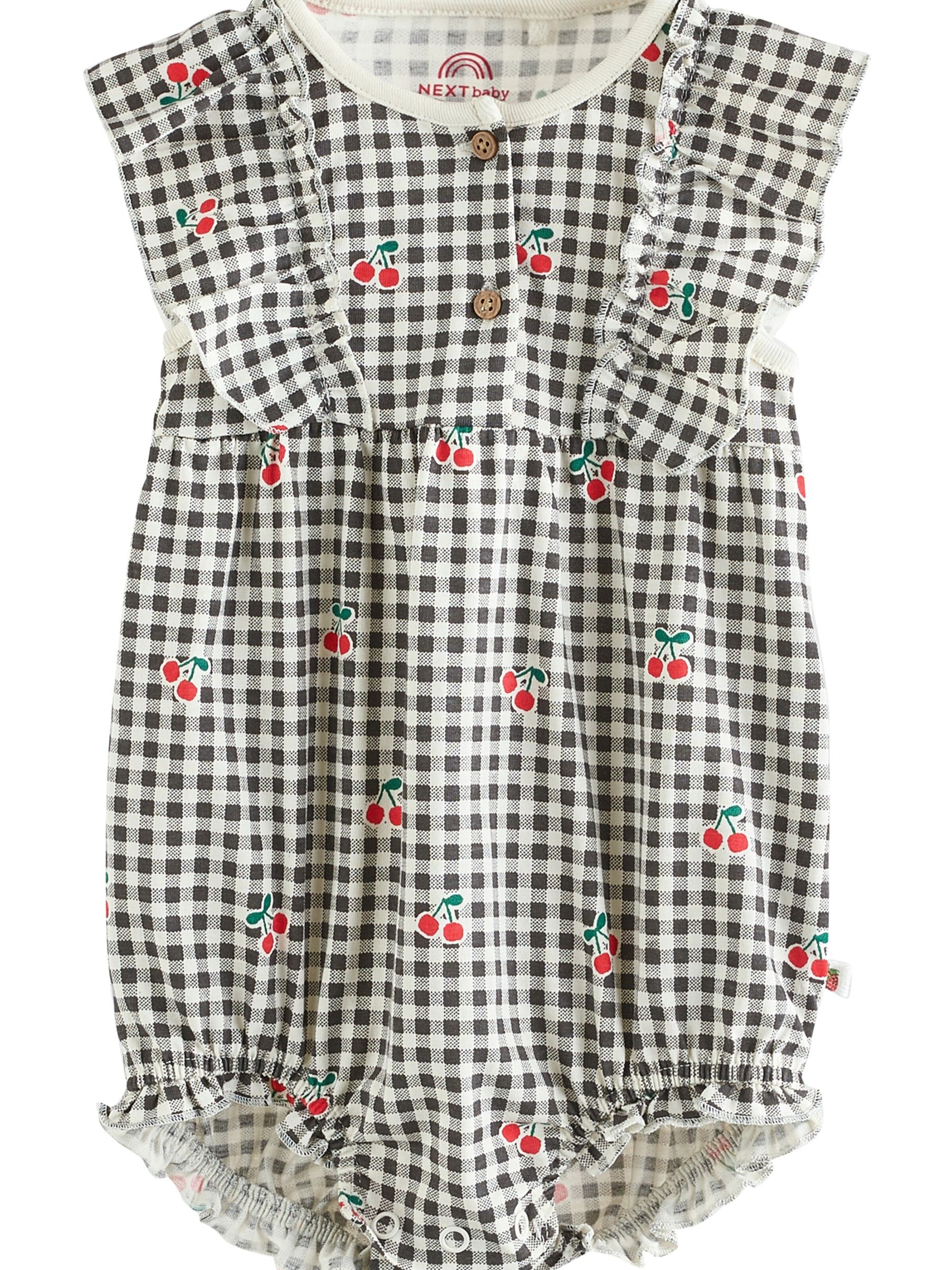 Next Бебешки гащеризони/боди в пъстро