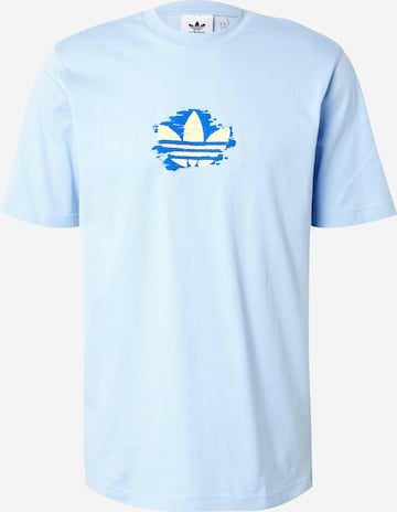 ADIDAS ORIGINALS T-Shirt in Blau: Vorderseite