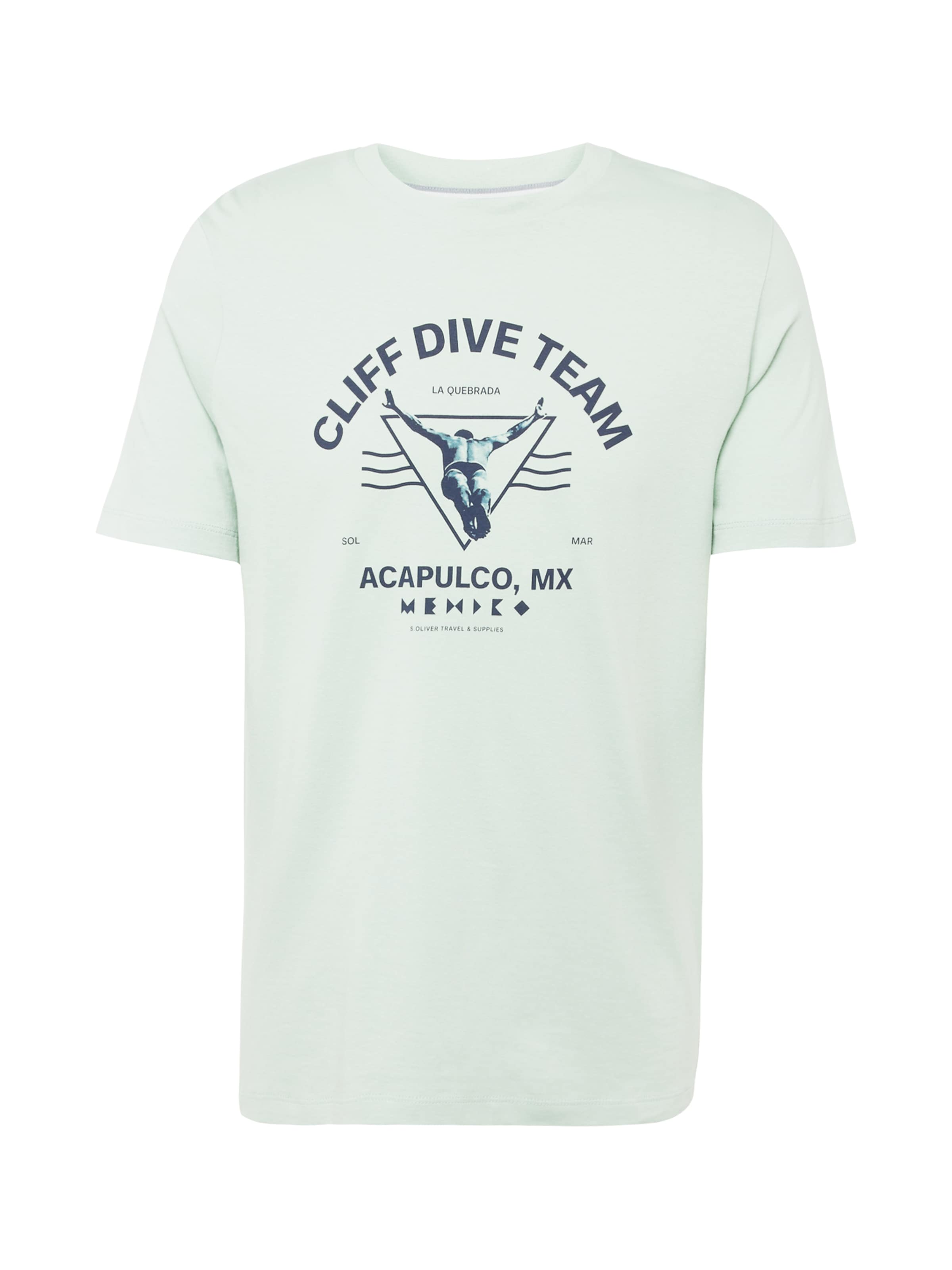 s.Oliver Tričko - Zelená: predná strana