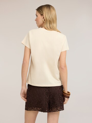 T-shirt MOTIVI en beige