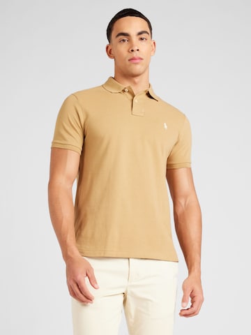 Maglietta di Polo Ralph Lauren in marrone: frontale