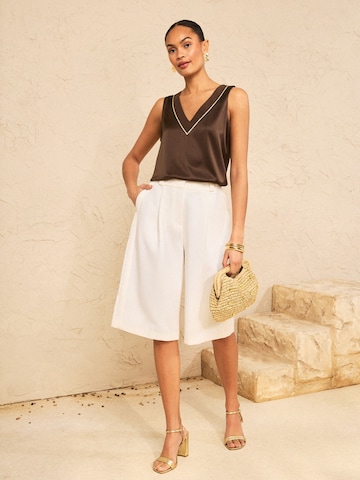 love & roses Top in Brown