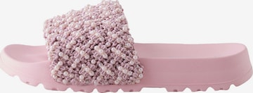 Sandales Next en rose : devant