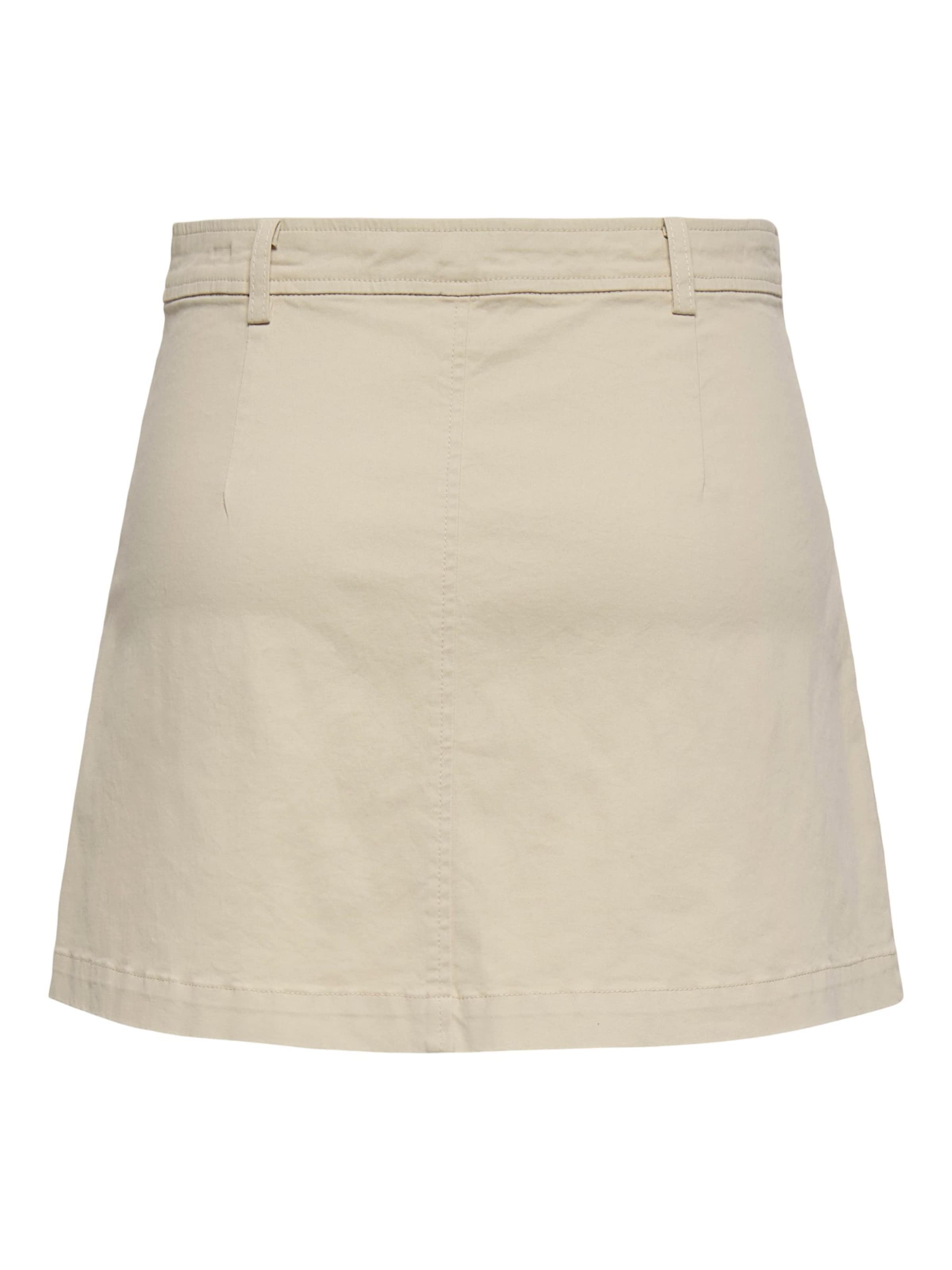 ONLY Skirt 'ONLStella' in Beige
